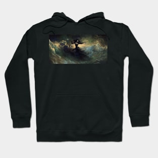 Yennefer over the sea. The Witcher Hoodie